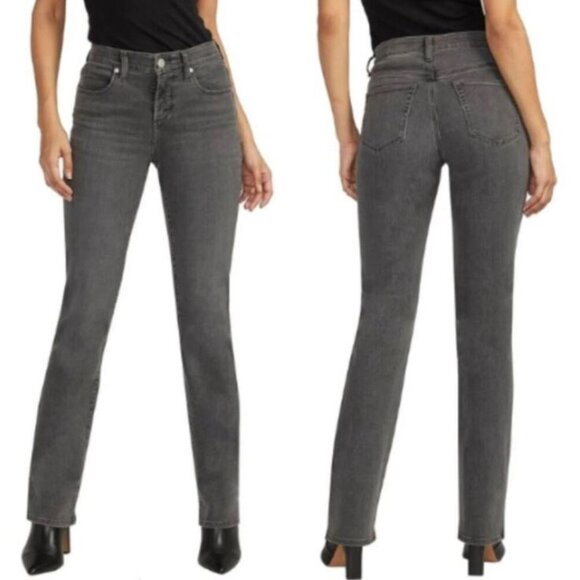 Jag Women's Eloise Bootcut Slim Fit Mid Rise Jeans Stormcloud Size 12/30 NWT - Picture 1 of 7